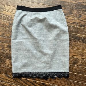 Rebecca Taylor Gray pencil skirt